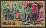 Stamps : Europe : Malta :  Actores