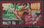 Stamps Malta -  Prensado d' l' Uva