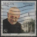 Stamps Malta -  Canonización d' San Jorge Preca