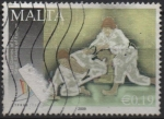 Stamps Malta -  XIII Juegos Deprtivos d' l' pequeños estados d' Europa, Aland: Judo