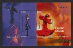 Stamps Spain -  Bailes populares - ESPAÑA-IRLANDA