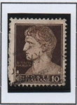 Sellos de Europa - Italia -  Augusto