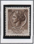 Stamps Italy -  Moneda Syracuse