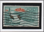 Stamps Italy -  Saltos d' Esqui en Italia, Estadios d' Cortina