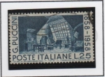 Stamps Italy -  Centenario d' Nacimiento Giacomo Puccini
