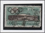 Stamps Italy -  Juegos Olímpicos Roma'60, Palacio d' Deportes