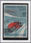 Stamps Italy -  Campeonato d' Trineo, Cortina d' Ampezzo
