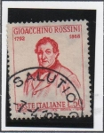 Sellos de Europa - Italia -  Giovanni Rossini