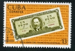 Sellos de America - Cuba -  Aniversario Banco Nacional Cuba