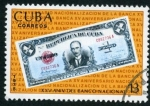Sellos de America - Cuba -  Aniversario Banco Nacional Cuba