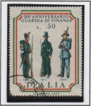 Stamps Italy -  Uniformes d' Servicio d' Aduanas