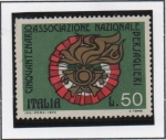 Stamps Italy -  50º Aniv. d' l' Bersaglieri Nacional