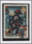 Stamps Italy -  Dia d' Sello, Payaso