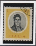 Stamps Italy -  Gaspare Spontin