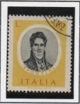 Sellos de Europa - Italia -  Gaspare Spontin