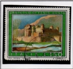 Stamps Italy -  Castillo d' Fenis