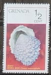 Stamps Grenada -  Caracoles -Chama macerophylla