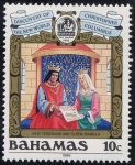 Stamps : America : Bahamas :  Cristobal Colón