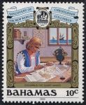 Stamps : America : Bahamas :  Cristobal Colón