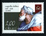 Stamps Vatican City -  serie- V cent. voluta Capilla Sixtina