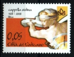 Stamps Vatican City -  serie- V cent. voluta Capilla Sixtina