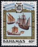 Sellos de America - Bahamas -  Cristobal Colón