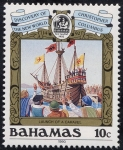 Sellos de America - Bahamas -  Cristobal Colón