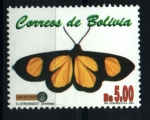 Stamps Bolivia -  serie- Mariposas