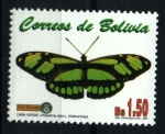 Sellos de America - Bolivia -  serie- Mariposas