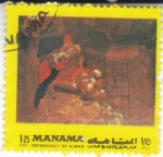 Stamps Bahrain -  PINTURA-