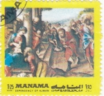 Stamps Bahrain -  PINTURA-