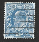 Stamps United Kingdom -  131 - Rey Eduardo VII de Reino Unido