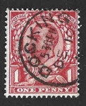Stamps United Kingdom -  152 - Jorge V del Reino Unido