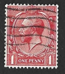 Stamps United Kingdom -  160 - Jorge V del Reino Unido