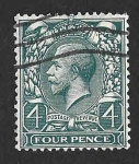 Stamps United Kingdom -  165 - Jorge V del Reino Unido
