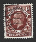 Stamps United Kingdom -  161 - Jorge V del Reino Unido