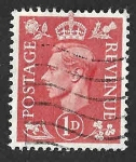 Stamps United Kingdom -  236 - Jorge VI del Reino Unido