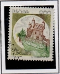 Stamps Italy -  Castillos; San Pierre, aosta