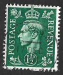 Stamps United Kingdom -  282 - Jorge VI del Reino Unido