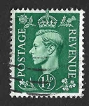 Stamps United Kingdom -  282 - Jorge VI del Reino Unido