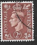 Stamps United Kingdom -  283 - Jorge VI del Reino Unido