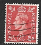 Stamps United Kingdom -  284 - Jorge VI del Reino Unido