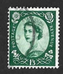 Stamps United Kingdom -  307 - Isabel II del Reino Unido