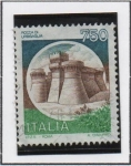 Stamps Italy -  Castillos, Roccad' Urbisaglia
