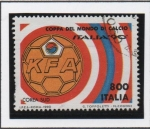 Stamps Italy -  Copa d' Mundo Italia'90, Corea d' Sur