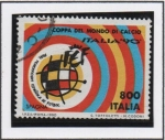 Sellos de Europa - Italia -  Copa d' Mundo Italia'90, España