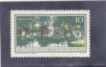 Stamps Germany -  panorámica de  Spreewald