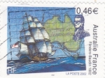Stamps France -  Matthew Flinders, 