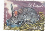 Sellos de Europa - Francia -  el conejo