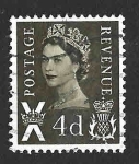 Stamps United Kingdom -  9 - Isabel II del Reino Unido (ESCOCIA)